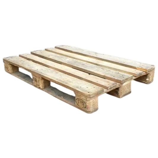Grade B euro used wooden pallet 1200 x 800 for export and storage