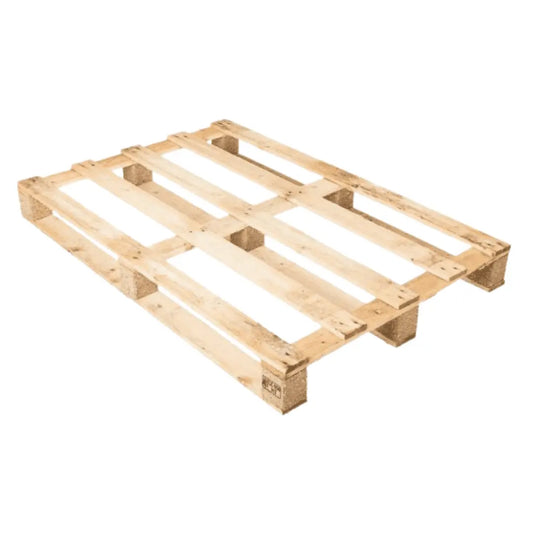 Light euro used wooden pallet 1200 x 800 for one-way shipping and light loads